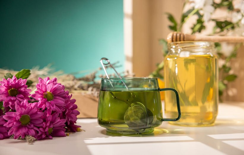 ترکیب چای سبز و عسل